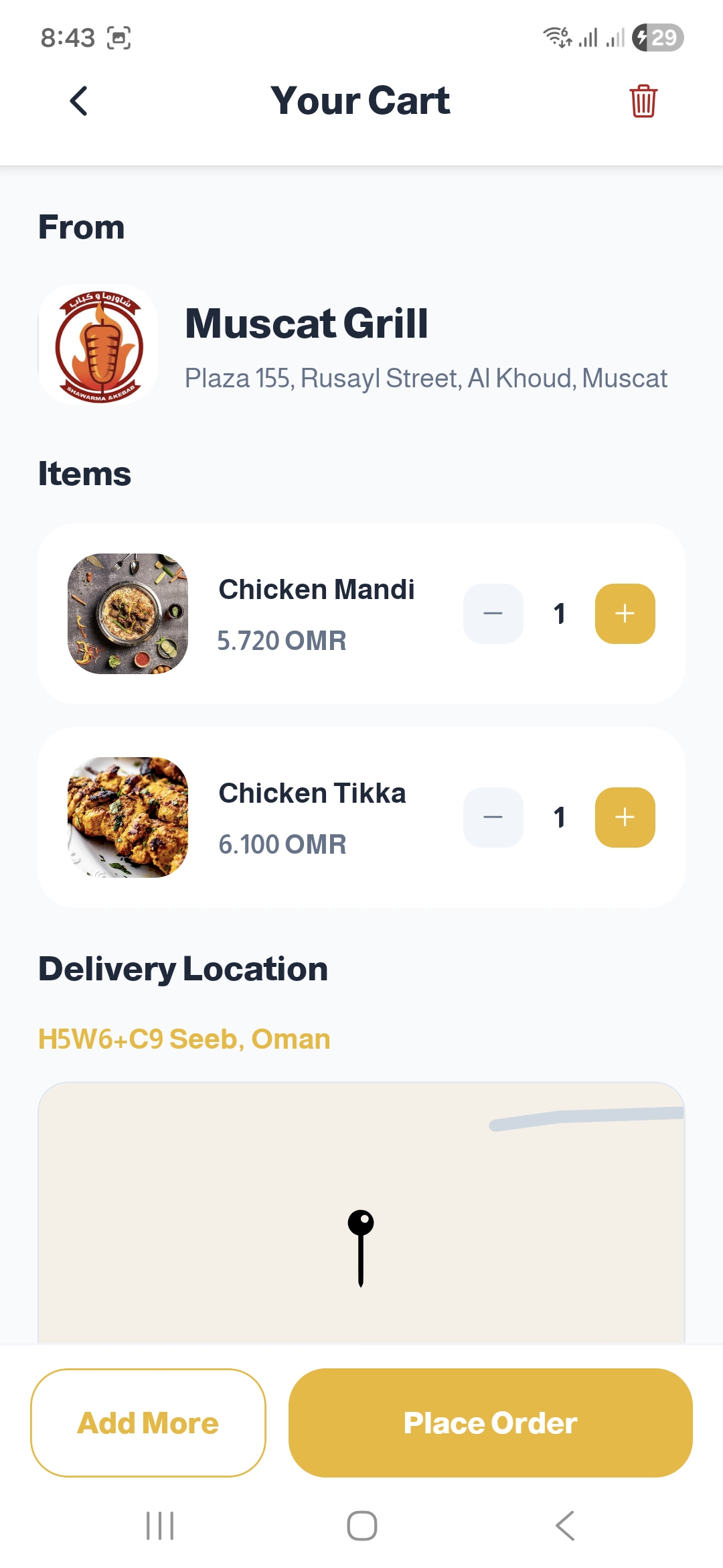 Beez App Screen 5